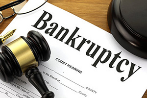 Visual representation of bankruptcy in the United States, highlighting financial struggles and legal processes involved.  