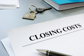 Closing costs on a FHA loan with a lender.