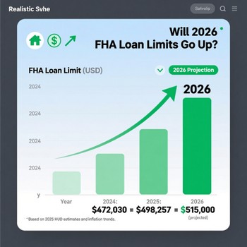 FHA loan limits increase, providing more opportunities for homebuyers to secure financing.  